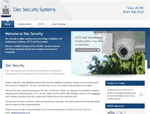 Tablet Screenshot of discsecurity.co.uk